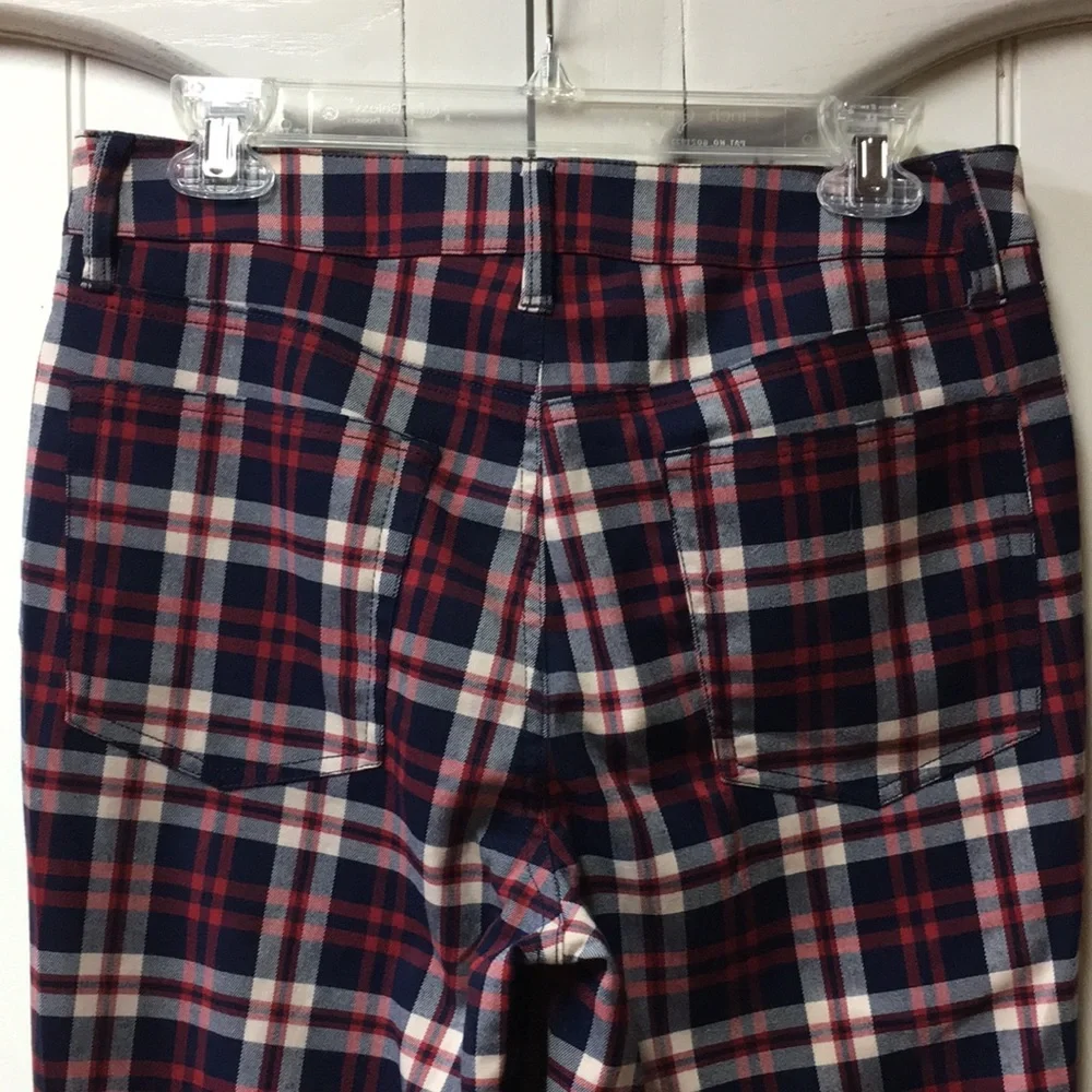 OAT Already Checked Cropped Plaid Pants Punk Ska